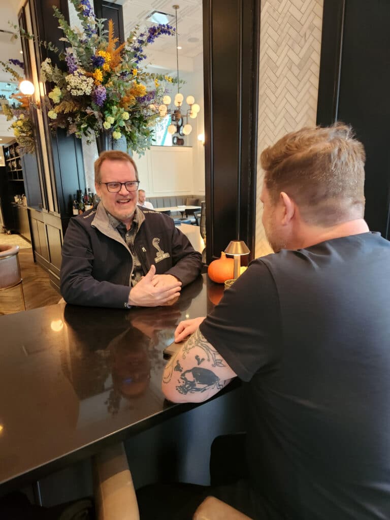 Sean Jordan and Paul Vanderzee, stratapress, AI chatbot assistant, vancouver, Canada, Helen Siwak, portfolio, yvr 