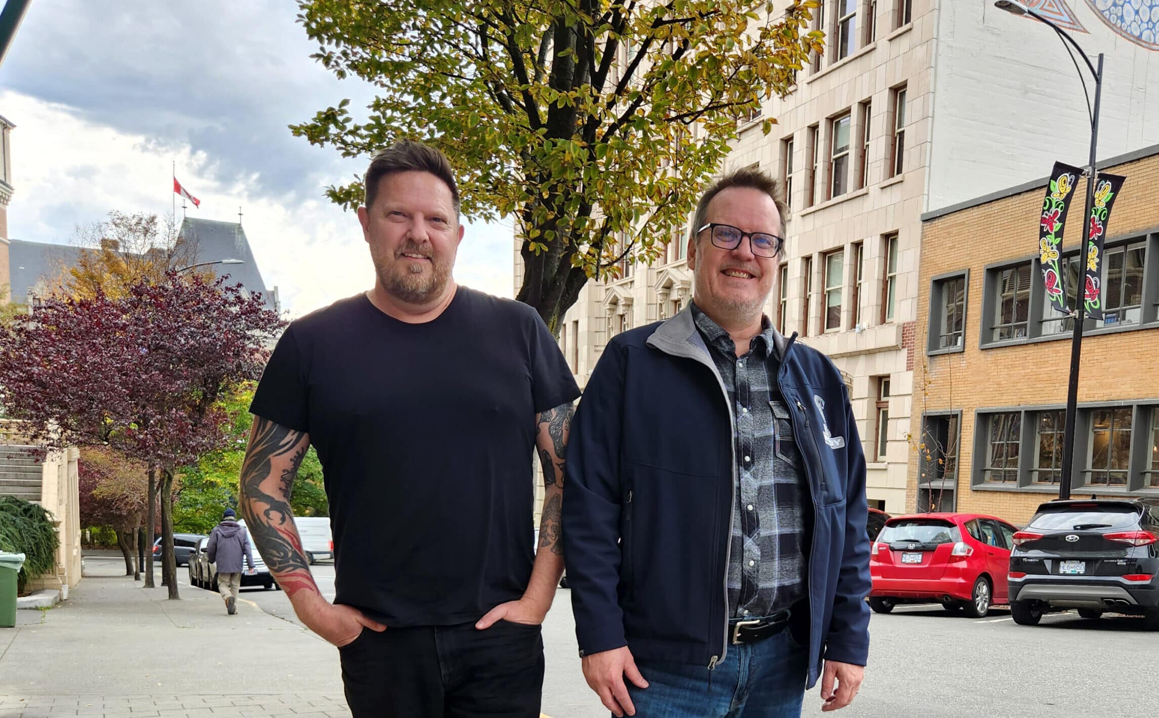 Sean Jordan and Paul Vanderzee, stratapress, AI chatbot assistant, vancouver, Canada, Helen Siwak, portfolio, yvr