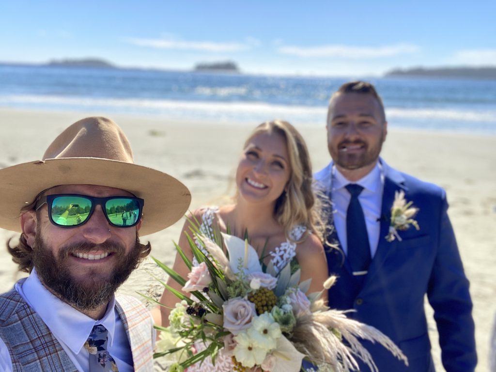 shawn miller, young hip and married, erica miller, helen siwak, wedding officiant, vancouver, bc, yvr