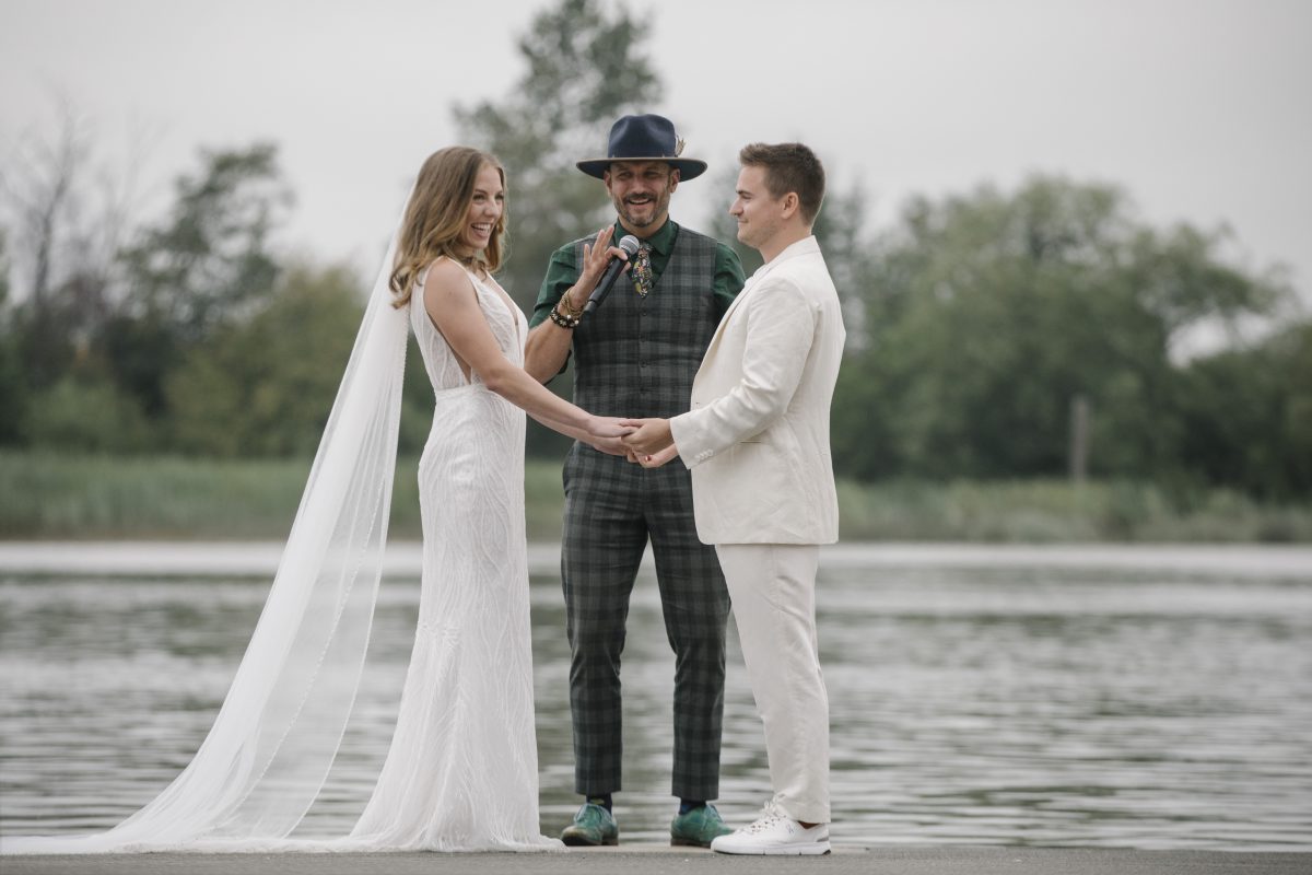 shawn miller, young hip and married, erica miller, helen siwak, wedding officiant, vancouver, bc, yvr