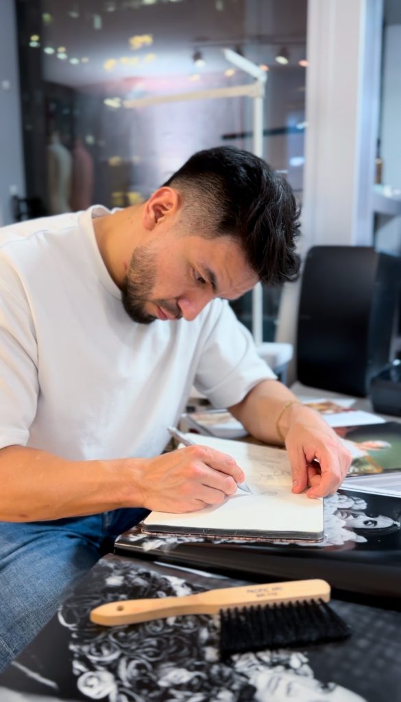 eduardo ramos fashion studio, vancouver, bc, bespoke, custom couture, helen siwak, portfolioyvr, bc